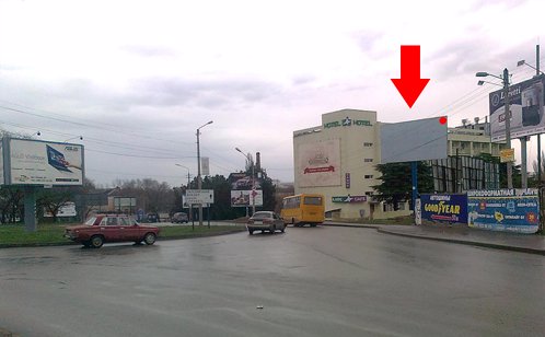 Білборд №10007 в місті Сімферополь (АР Крим), розміщення зовнішнішньої реклами, IDMedia-оренда найнижчі ціни!