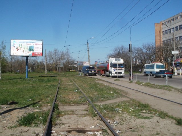 `Билборд №100789 в городе Николаев (Николаевская область), размещение наружной рекламы, IDMedia-аренда по самым низким ценам!`