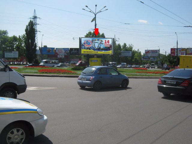 `Билборд №100807 в городе Николаев (Николаевская область), размещение наружной рекламы, IDMedia-аренда по самым низким ценам!`