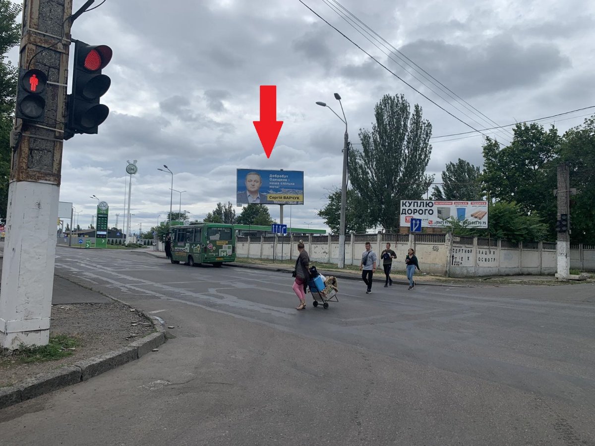 Билборд в городе Одесса #104724 по адресу Головатого - пл. Ярмарочная