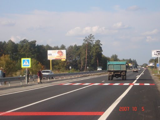 Білборд формат 3x6 №105157 в городе Київська область траса (Київська область) Білборд №105157 в місті Київська область траса (Київська область), розміщення зовнішнішньої реклами, IDMedia-оренда найнижчі ціни!