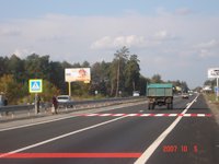 Білборд у місті Київська область траса #105157 за адресою Дніпровське шосе, траса Н-01 "Київ-Знам'янка", км 32+600 право Білборд №105157 в місті Київська область траса (Київська область), розміщення зовнішнішньої реклами, IDMedia-оренда найнижчі ціни!