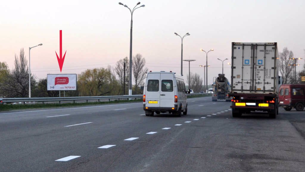 Білборд формат 2,85x5,85 №105608 в городе Дніпро (Дніпропетровська область) Білборд №105608 в місті Дніпро (Дніпропетровська область), розміщення зовнішнішньої реклами, IDMedia-оренда найнижчі ціни!