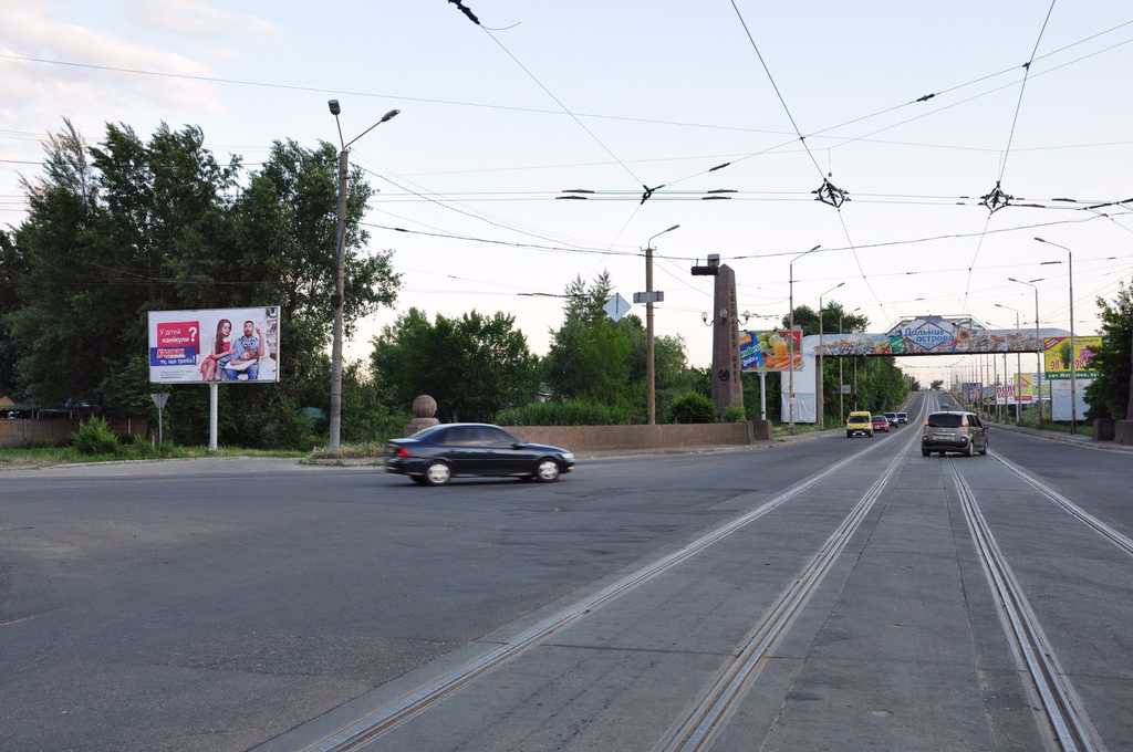 Билборд формат 3x6 №105638 в городе Днепр (Днепропетровская область) `Билборд №105638 в городе Днепр (Днепропетровская область), размещение наружной рекламы, IDMedia-аренда по самым низким ценам!`