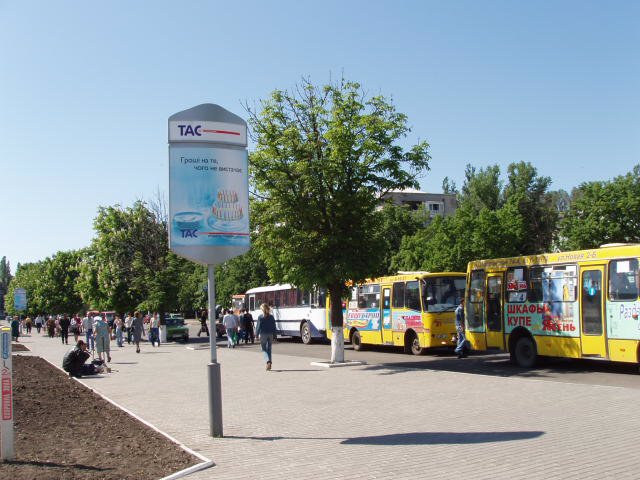 Сітілайт №105851 в місті Павлоград (Дніпропетровська область), розміщення зовнішнішньої реклами, IDMedia-оренда найнижчі ціни!