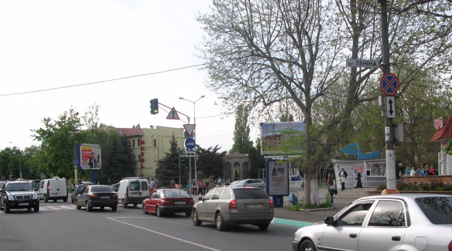 Сітілайт №106393 в місті Чорноморськ (Одеська область), розміщення зовнішнішньої реклами, IDMedia-оренда найнижчі ціни!