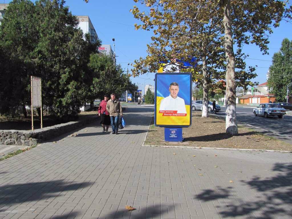 Сітілайт №106412 в місті Чорноморськ (Одеська область), розміщення зовнішнішньої реклами, IDMedia-оренда найнижчі ціни!