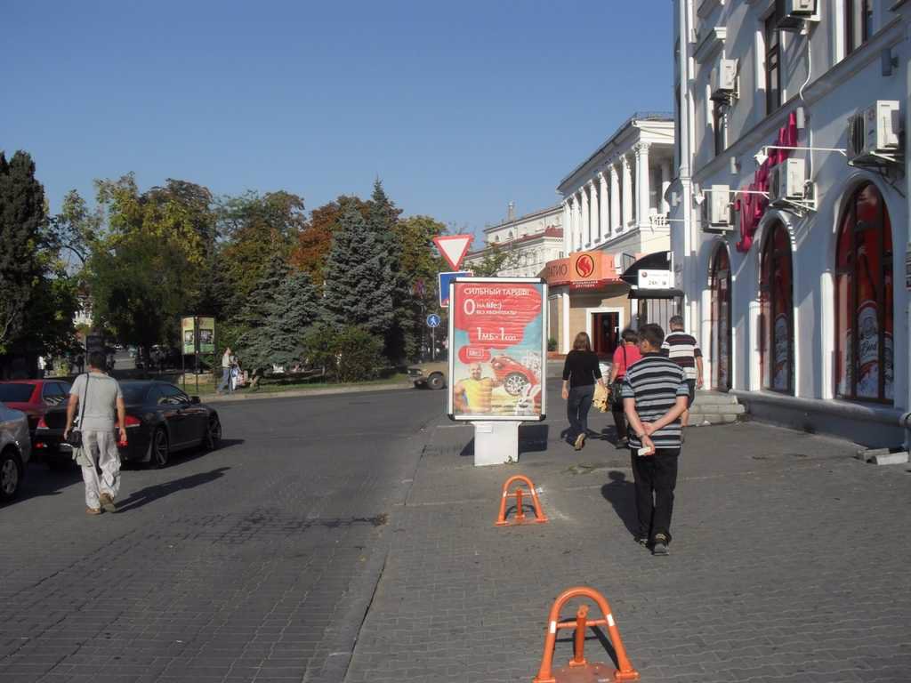 Сітілайт №11219 в місті Севастопіль (АР Крим), розміщення зовнішнішньої реклами, IDMedia-оренда найнижчі ціни!
