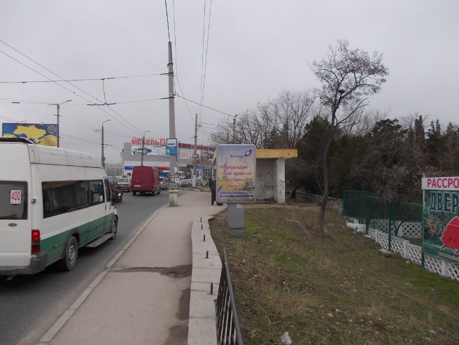 Сітілайт №11237 в місті Севастопіль (АР Крим), розміщення зовнішнішньої реклами, IDMedia-оренда найнижчі ціни!