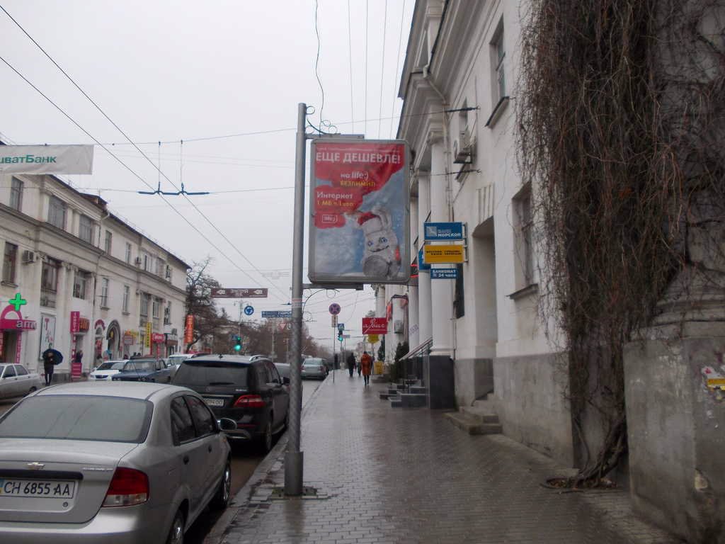 Сітілайт №11249 в місті Севастопіль (АР Крим), розміщення зовнішнішньої реклами, IDMedia-оренда найнижчі ціни!
