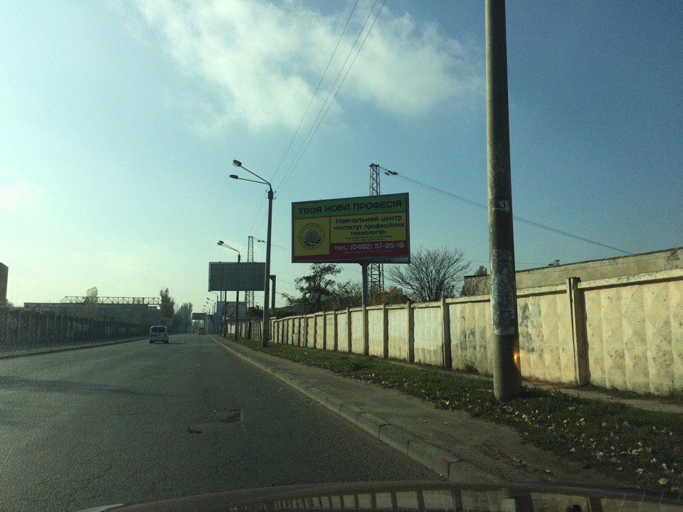 `Билборд №113042 в городе Одесса (Одесская область), размещение наружной рекламы, IDMedia-аренда по самым низким ценам!`