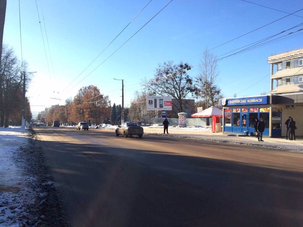 Білборд формат 3х6 №113162 в городе Житомир (Житомирська область) Білборд №113162 в місті Житомир (Житомирська область), розміщення зовнішнішньої реклами, IDMedia-оренда найнижчі ціни!