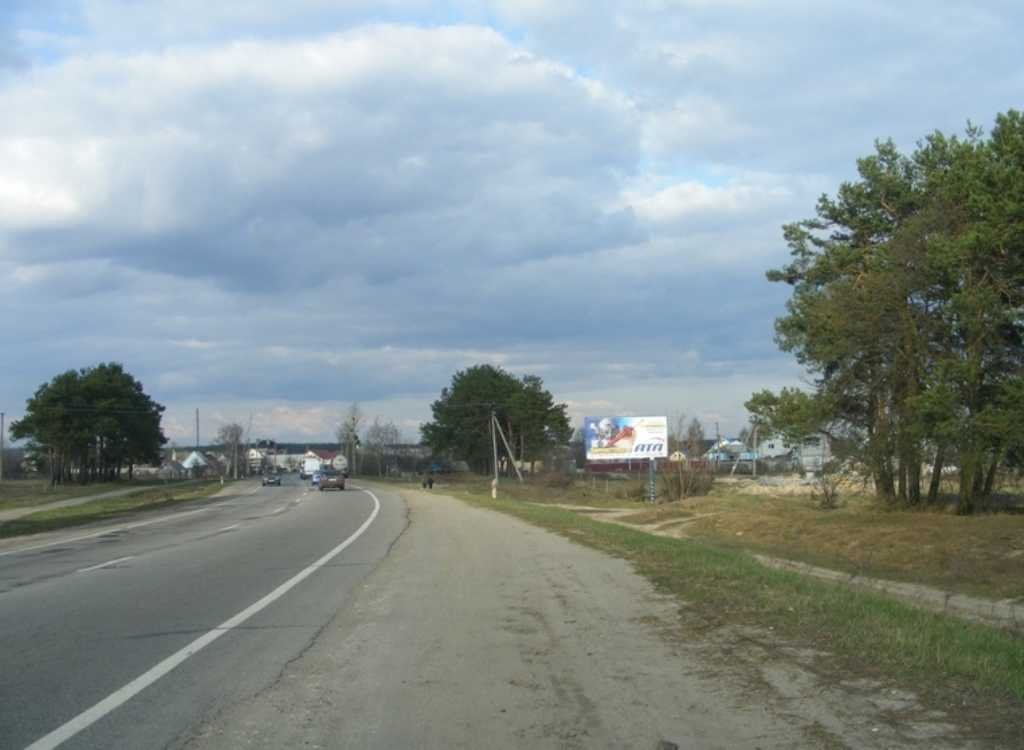 `Билборд №113170 в городе Житомир трасса (Житомирская область), размещение наружной рекламы, IDMedia-аренда по самым низким ценам!`