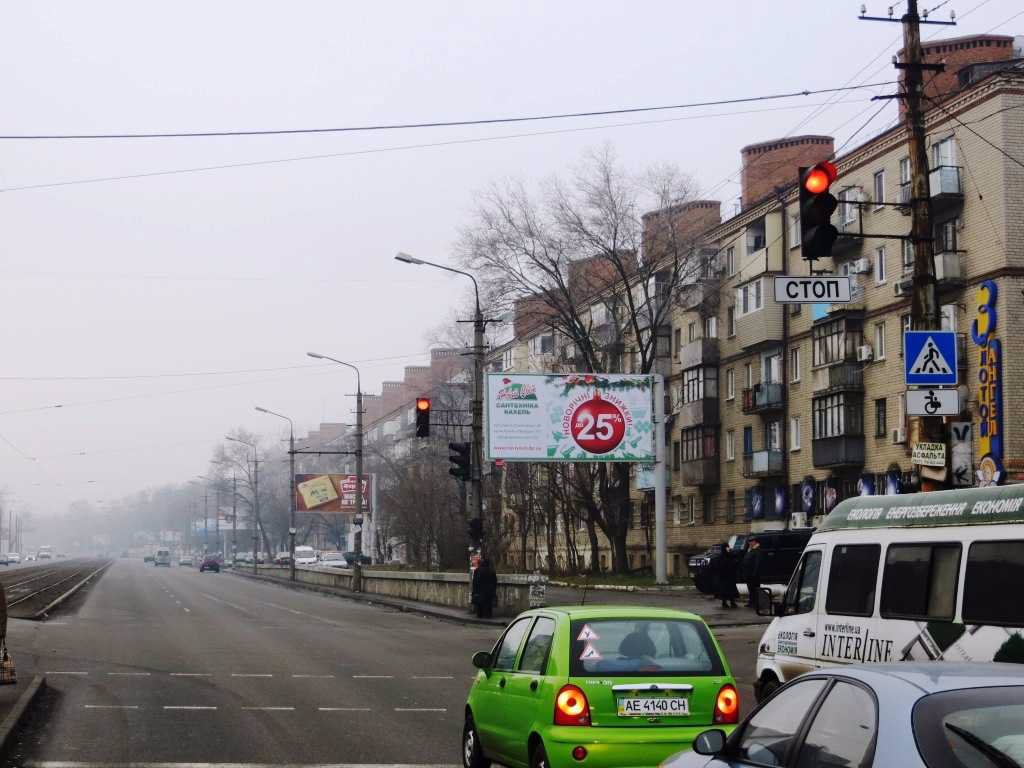 Білборд №113521 в місті Дніпро (Дніпропетровська область), розміщення зовнішнішньої реклами, IDMedia-оренда найнижчі ціни!