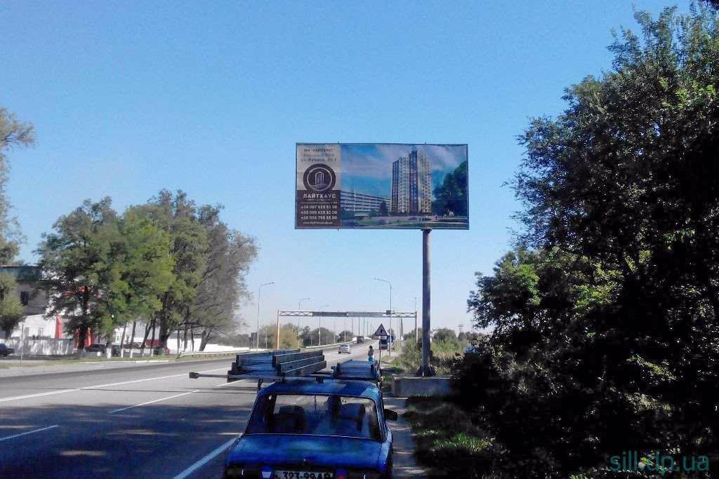 `Билборд №114436 в городе Днепр (Днепропетровская область), размещение наружной рекламы, IDMedia-аренда по самым низким ценам!`