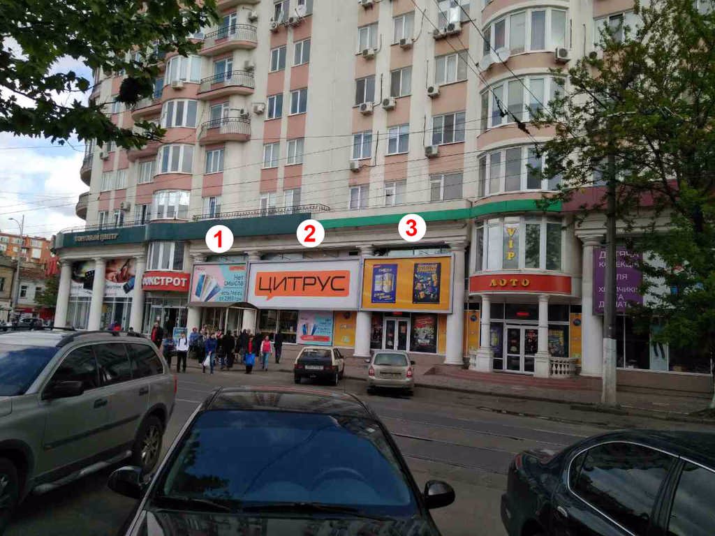 Брандмауер №114788 в місті Одеса (Одеська область), розміщення зовнішнішньої реклами, IDMedia-оренда найнижчі ціни!