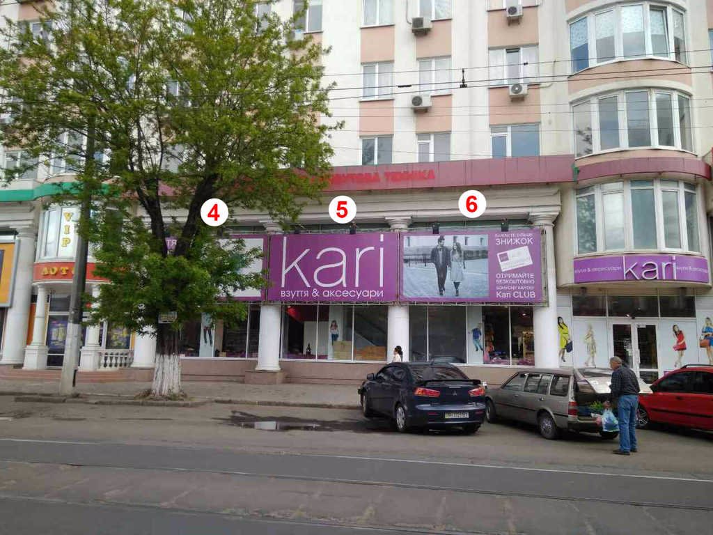 `Брандмауэр №114791 в городе Одесса (Одесская область), размещение наружной рекламы, IDMedia-аренда по самым низким ценам!`