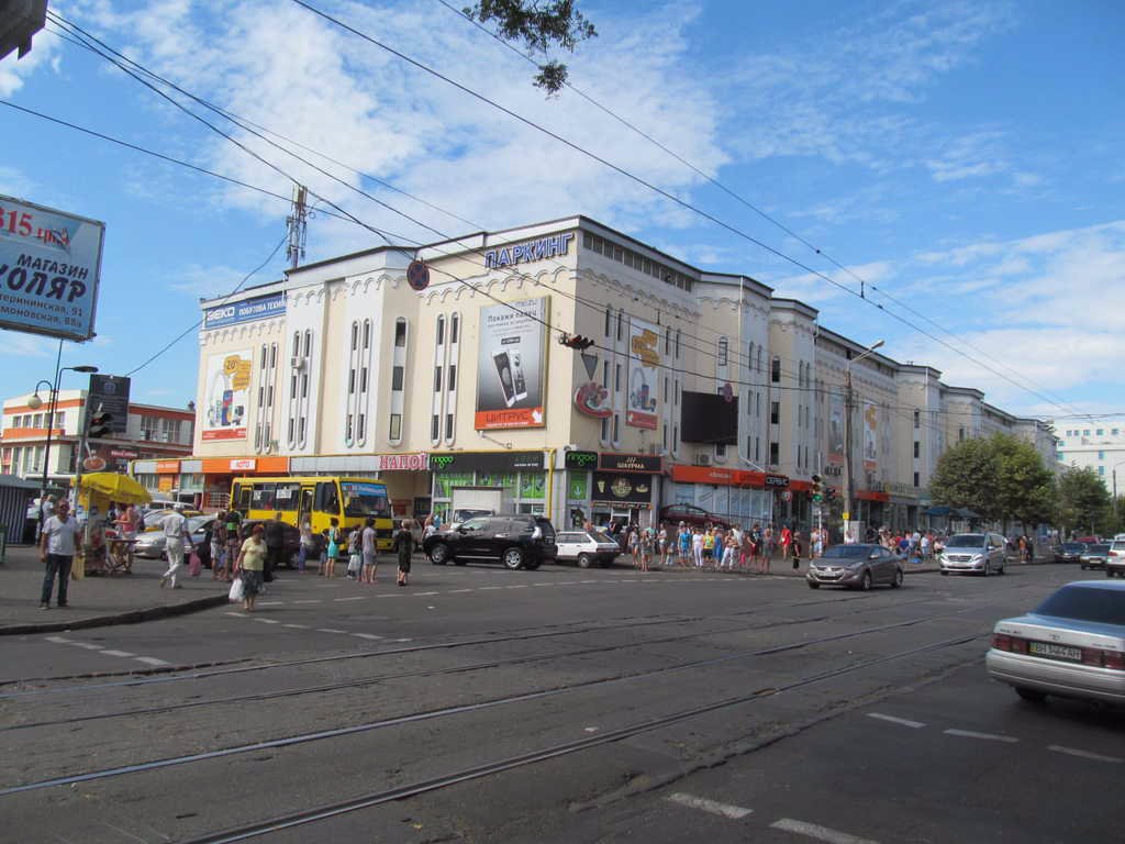 `Брандмауэр №114809 в городе Одесса (Одесская область), размещение наружной рекламы, IDMedia-аренда по самым низким ценам!`