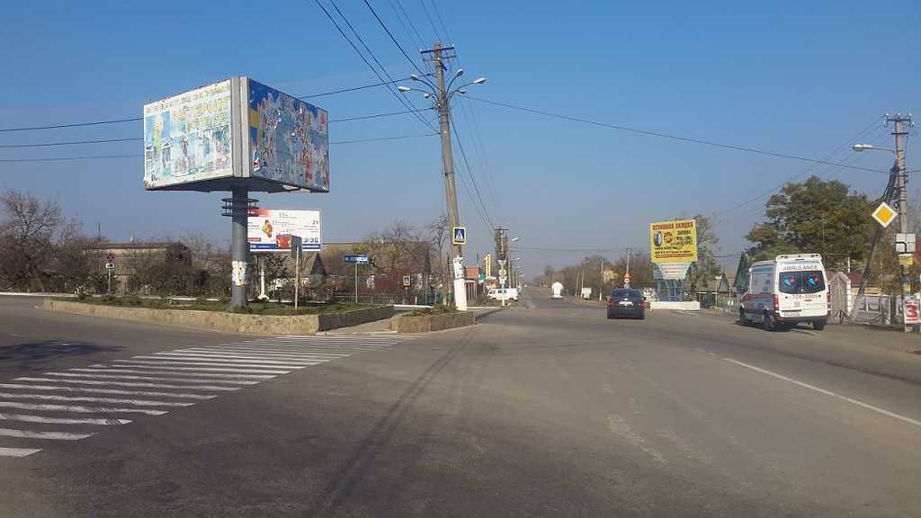 Білборд №114838 в місті Малодолинське (Одеська область), розміщення зовнішнішньої реклами, IDMedia-оренда найнижчі ціни!