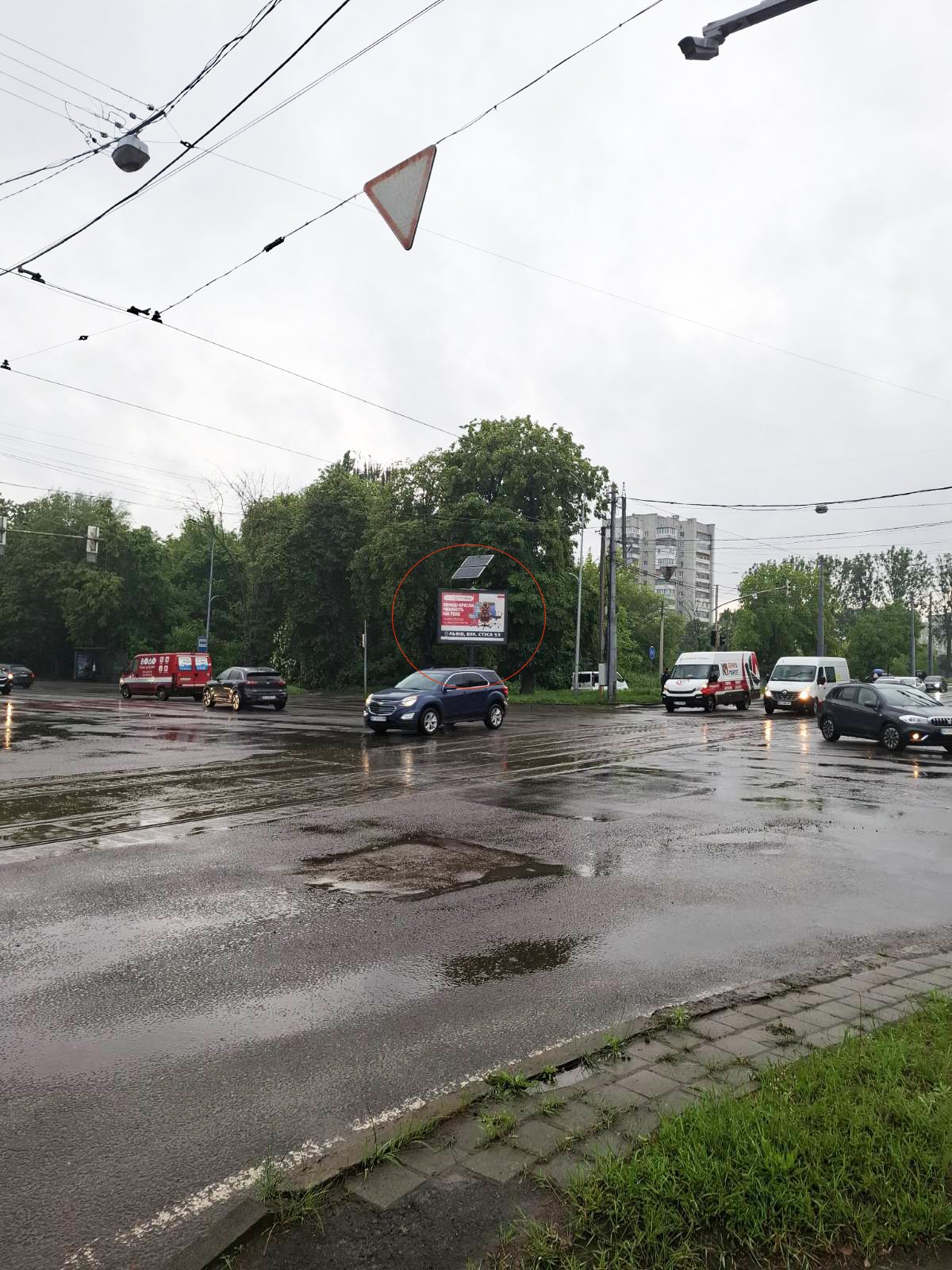 `Скролл №11492 в городе Львов (Львовская область), размещение наружной рекламы, IDMedia-аренда по самым низким ценам!`