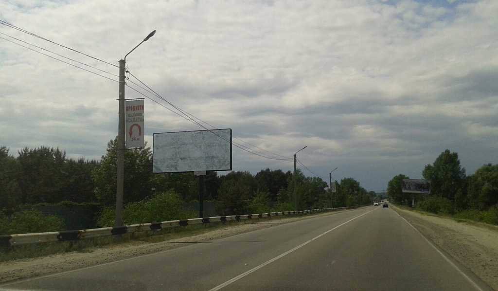 Білборд формат 6х3 №116003 в городе Вишгород (Київська область) Білборд №116003 в місті Вишгород (Київська область), розміщення зовнішнішньої реклами, IDMedia-оренда найнижчі ціни!