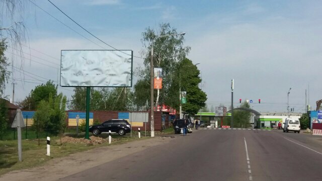 Білборд №116005 в місті Вишгород (Київська область), розміщення зовнішнішньої реклами, IDMedia-оренда найнижчі ціни!