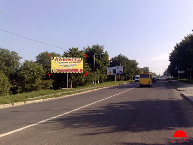 Білборд формат 6x3 №117941 в городе Кам'янець-Подільський (Хмельницька область) Білборд №117941 в місті Кам'янець-Подільський (Хмельницька область), розміщення зовнішнішньої реклами, IDMedia-оренда найнижчі ціни!