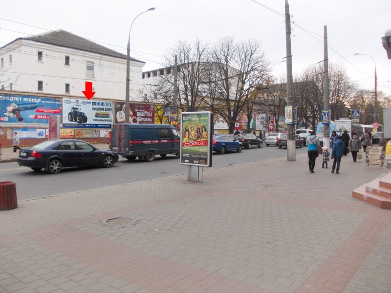 Билборд формат 3x6 №117981 в городе Хмельницкий (Хмельницкая область) `Билборд №117981 в городе Хмельницкий (Хмельницкая область), размещение наружной рекламы, IDMedia-аренда по самым низким ценам!`