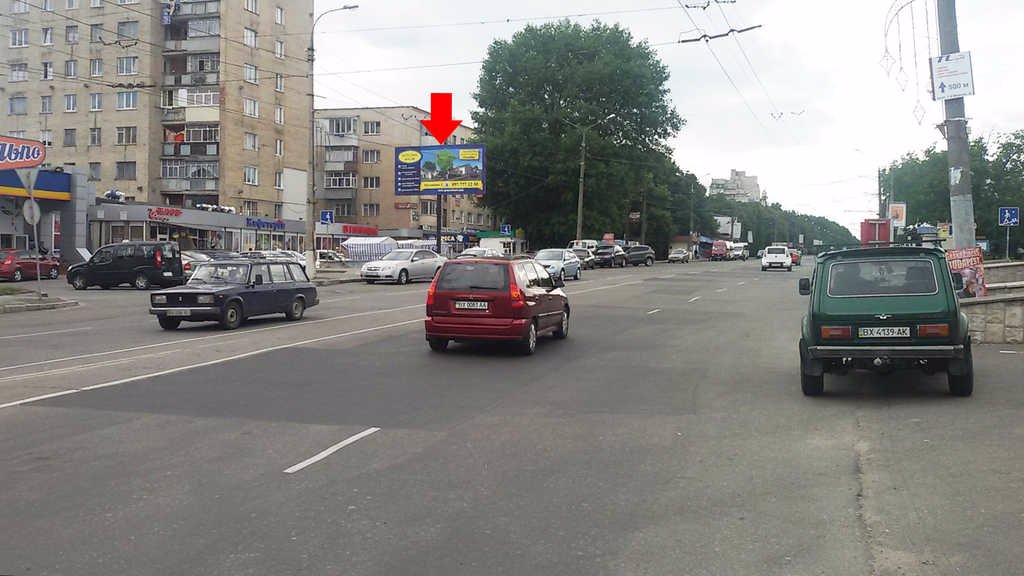 Билборд формат 3x6 №117992 в городе Хмельницкий (Хмельницкая область) `Билборд №117992 в городе Хмельницкий (Хмельницкая область), размещение наружной рекламы, IDMedia-аренда по самым низким ценам!`