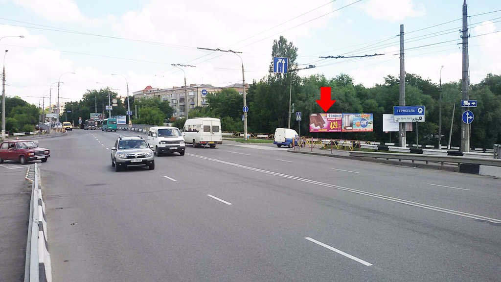 Билборд формат 3x6 №117995 в городе Хмельницкий (Хмельницкая область) `Билборд №117995 в городе Хмельницкий (Хмельницкая область), размещение наружной рекламы, IDMedia-аренда по самым низким ценам!`