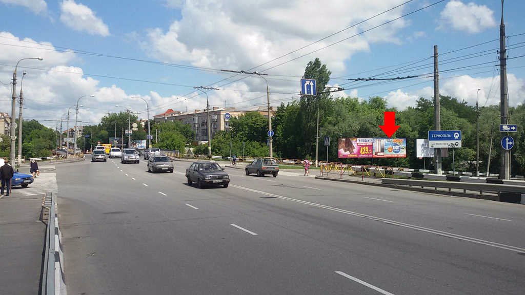 Билборд формат 3x6 №117996 в городе Хмельницкий (Хмельницкая область) `Билборд №117996 в городе Хмельницкий (Хмельницкая область), размещение наружной рекламы, IDMedia-аренда по самым низким ценам!`