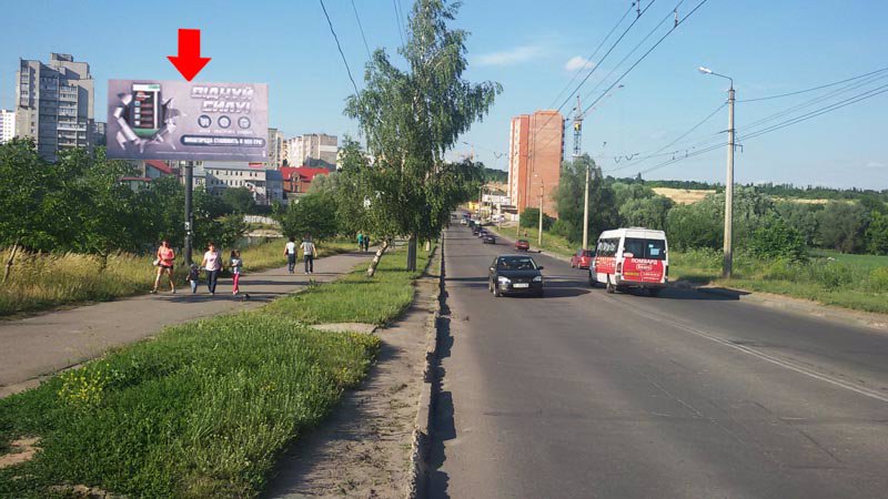 `Билборд №118017 в городе Хмельницкий (Хмельницкая область), размещение наружной рекламы, IDMedia-аренда по самым низким ценам!`