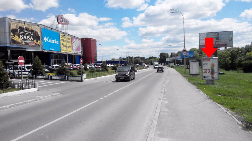 `Ситилайт №118090 в городе Хмельницкий (Хмельницкая область), размещение наружной рекламы, IDMedia-аренда по самым низким ценам!`