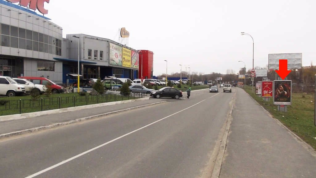 `Ситилайт №118092 в городе Хмельницкий (Хмельницкая область), размещение наружной рекламы, IDMedia-аренда по самым низким ценам!`