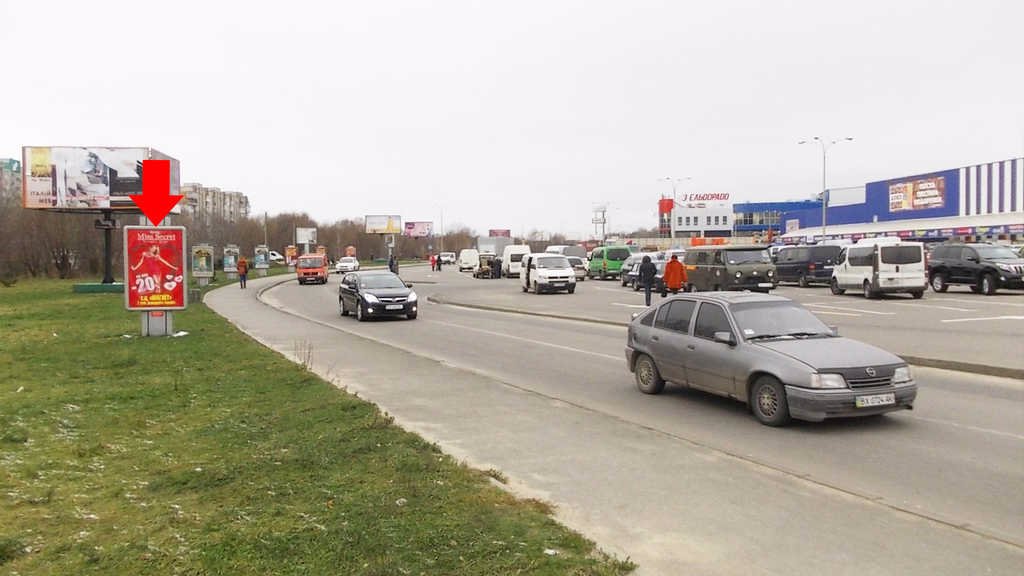 `Ситилайт №118121 в городе Хмельницкий (Хмельницкая область), размещение наружной рекламы, IDMedia-аренда по самым низким ценам!`