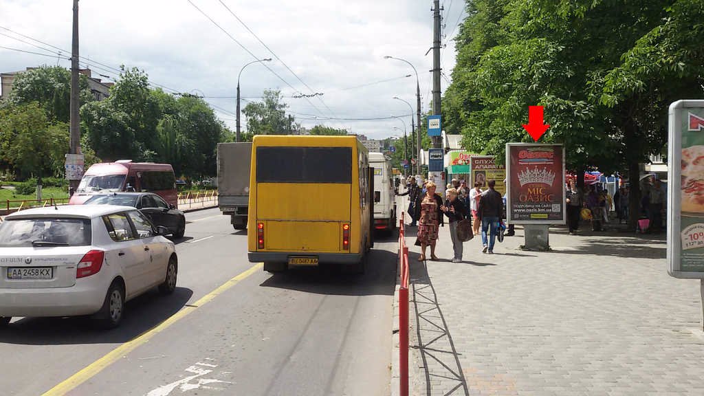 Ситилайт формат 1.8x1.2 №118128 в городе Хмельницкий (Хмельницкая область) `Ситилайт №118128 в городе Хмельницкий (Хмельницкая область), размещение наружной рекламы, IDMedia-аренда по самым низким ценам!`