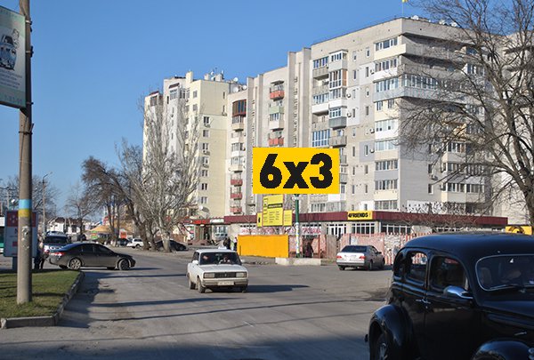 Білборд №118687 в місті Новомосковськ (Дніпропетровська область), розміщення зовнішнішньої реклами, IDMedia-оренда найнижчі ціни!