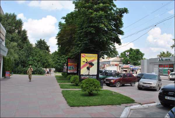 Сітілайт №118780 в місті Новомосковськ (Дніпропетровська область), розміщення зовнішнішньої реклами, IDMedia-оренда найнижчі ціни!
