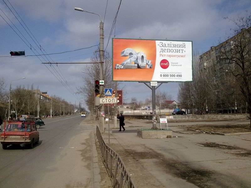 Білборд формат 3*6 №119107 в городе Миколаїв (Миколаївська область) Білборд №119107 в місті Миколаїв (Миколаївська область), розміщення зовнішнішньої реклами, IDMedia-оренда найнижчі ціни!