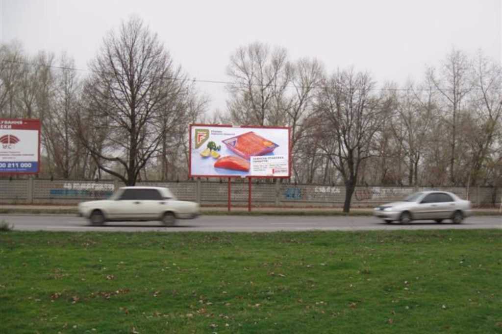 `Билборд №120525 в городе Запорожье (Запорожская область), размещение наружной рекламы, IDMedia-аренда по самым низким ценам!`
