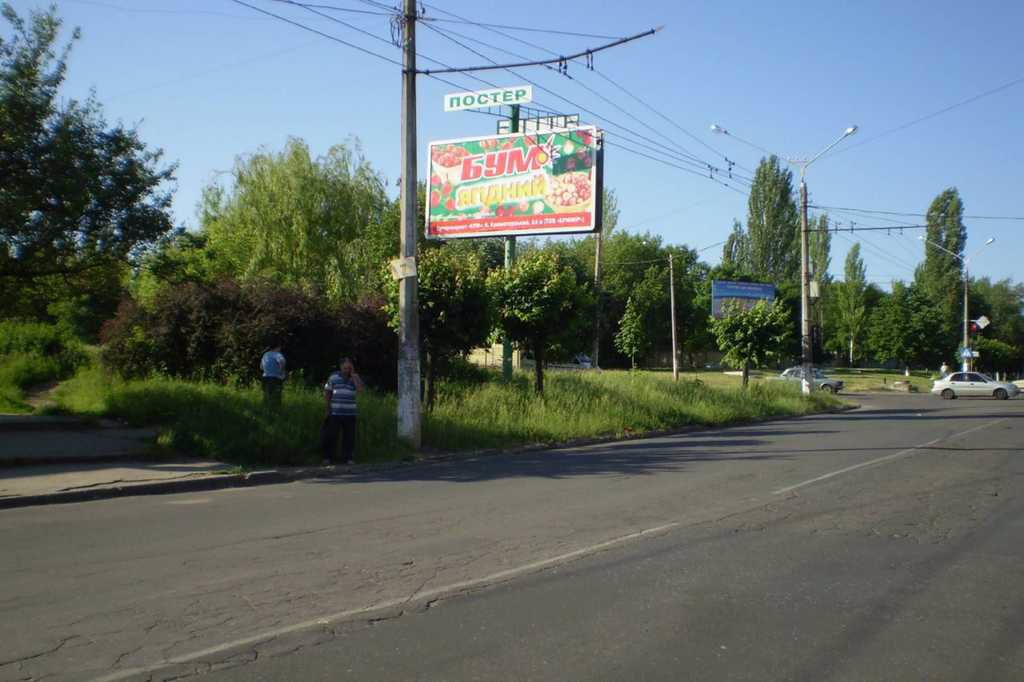 Білборд №120876 в місті Краматорськ (Донецька область), розміщення зовнішнішньої реклами, IDMedia-оренда найнижчі ціни!