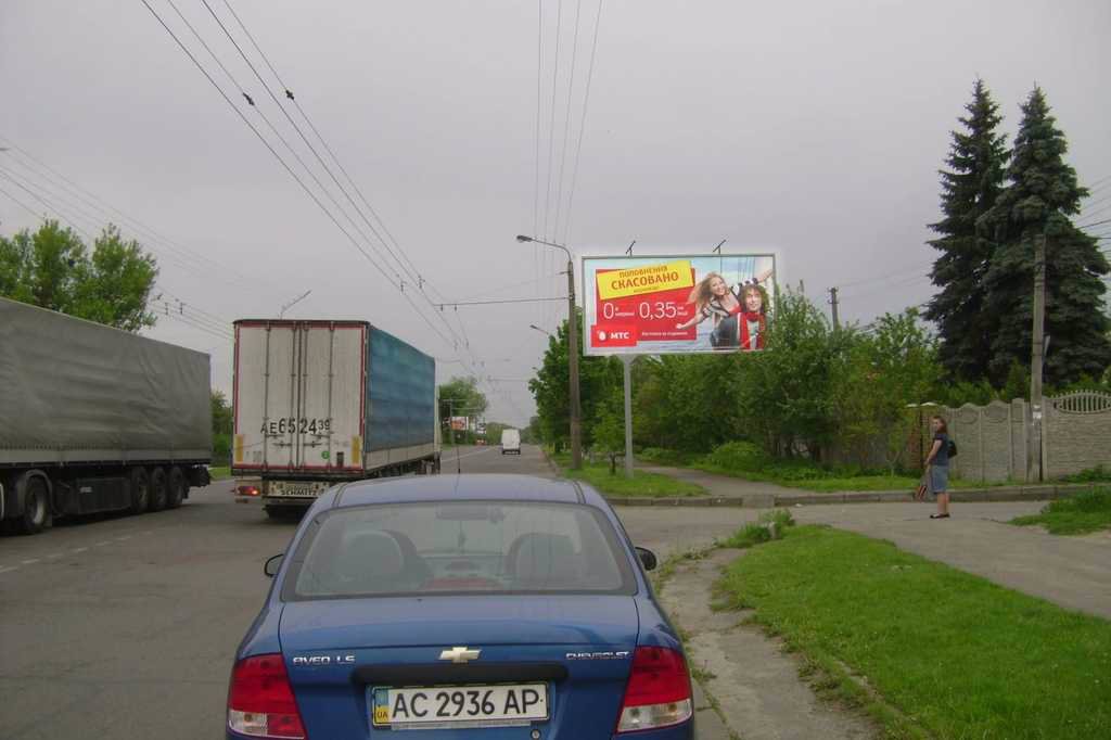 `Билборд №120940 в городе Луцк (Волынская область), размещение наружной рекламы, IDMedia-аренда по самым низким ценам!`