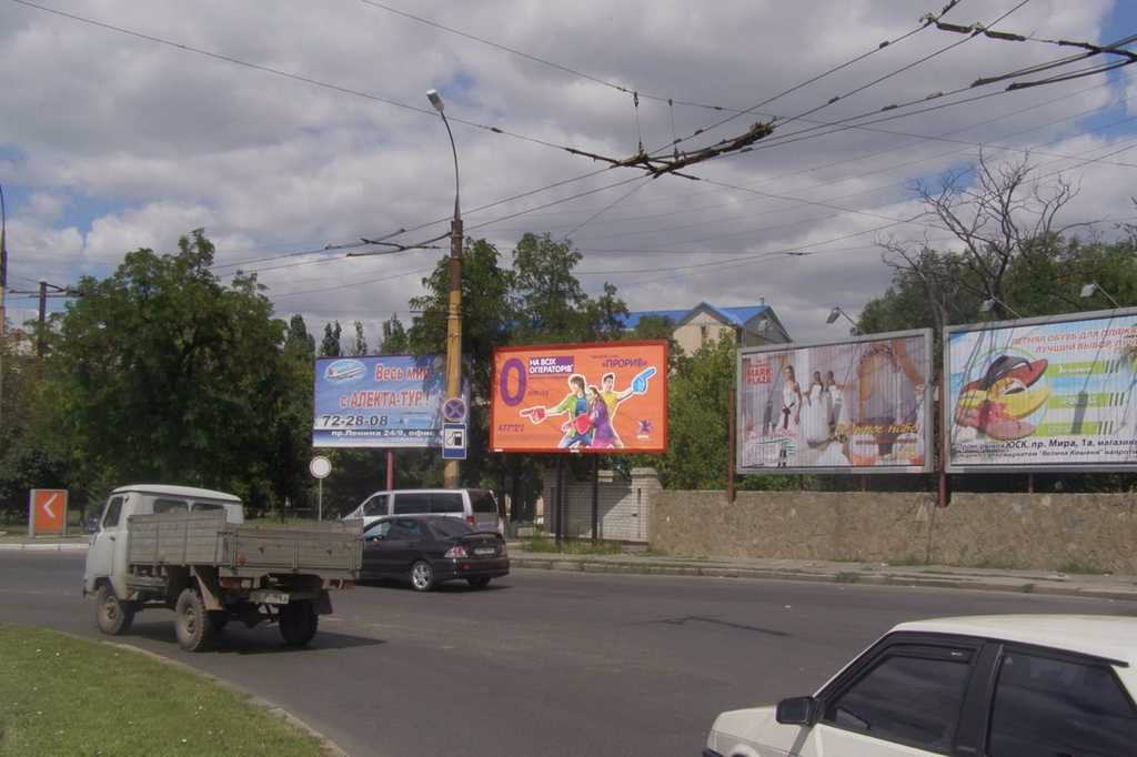`Билборд №121042 в городе Николаев (Николаевская область), размещение наружной рекламы, IDMedia-аренда по самым низким ценам!`