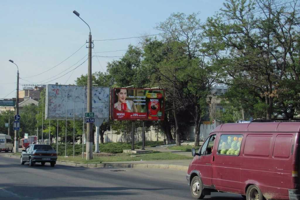 Білборд №121055 в місті Миколаїв (Миколаївська область), розміщення зовнішнішньої реклами, IDMedia-оренда найнижчі ціни!