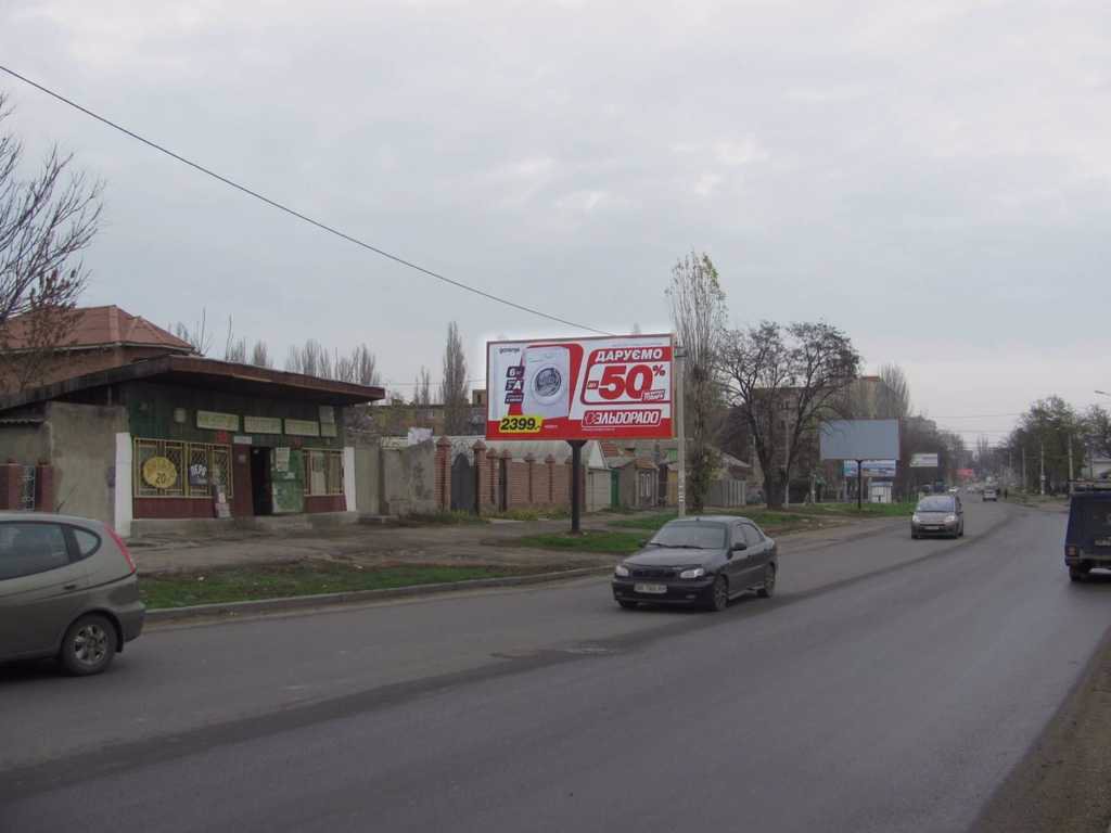 `Билборд №121077 в городе Николаев (Николаевская область), размещение наружной рекламы, IDMedia-аренда по самым низким ценам!`