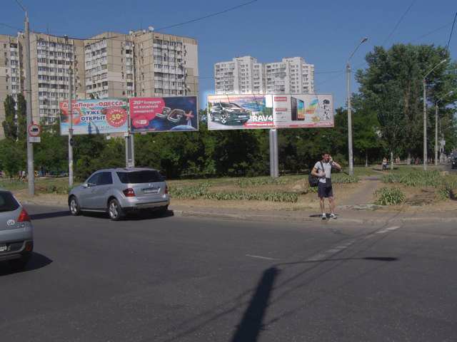 `Билборд №121088 в городе Одесса (Одесская область), размещение наружной рекламы, IDMedia-аренда по самым низким ценам!`