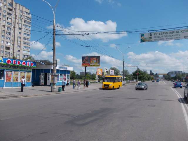 Білборд №121233 в місті Суми (Сумська область), розміщення зовнішнішньої реклами, IDMedia-оренда найнижчі ціни!