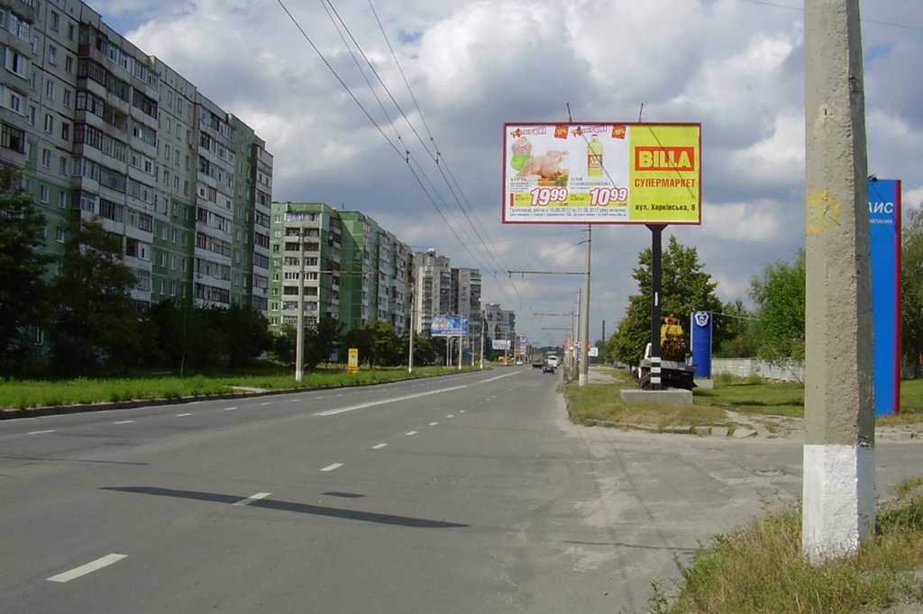 `Билборд №121241 в городе Сумы (Сумская область), размещение наружной рекламы, IDMedia-аренда по самым низким ценам!`