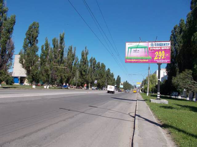`Билборд №121248 в городе Сумы (Сумская область), размещение наружной рекламы, IDMedia-аренда по самым низким ценам!`