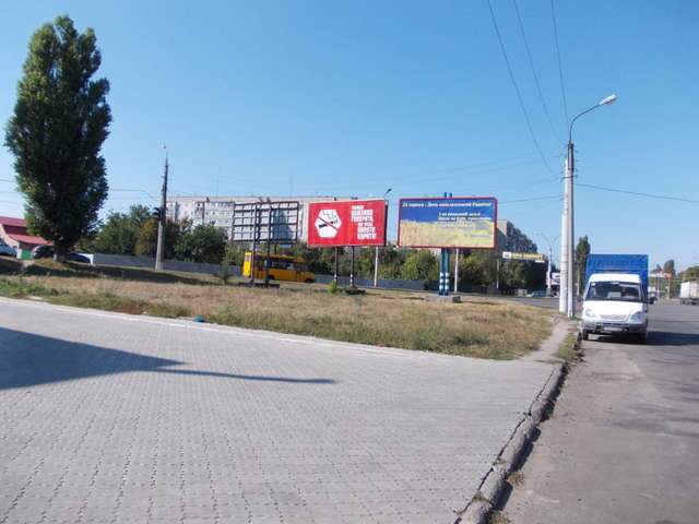 `Билборд №121270 в городе Сумы (Сумская область), размещение наружной рекламы, IDMedia-аренда по самым низким ценам!`